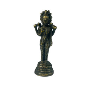 Brass Lakshmi Statue Figurine 2" Feng Shui